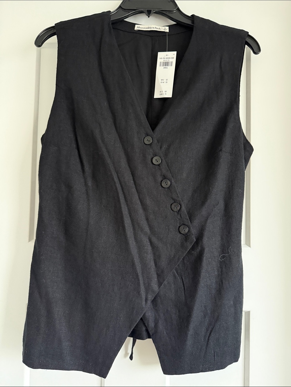 Abercrombie and fitch asymmetrical linen best